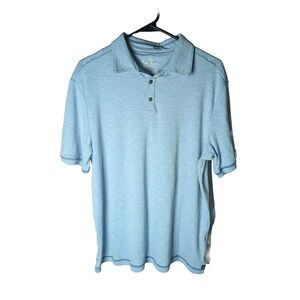 Nat Nast Luxury Originals Short Sleeve Polo Shirt Mens Medium Blue Collared Golf